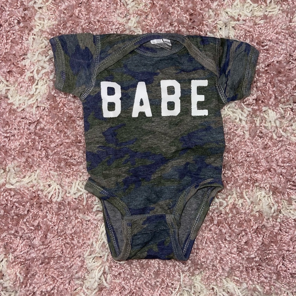 Newborn babe shirt